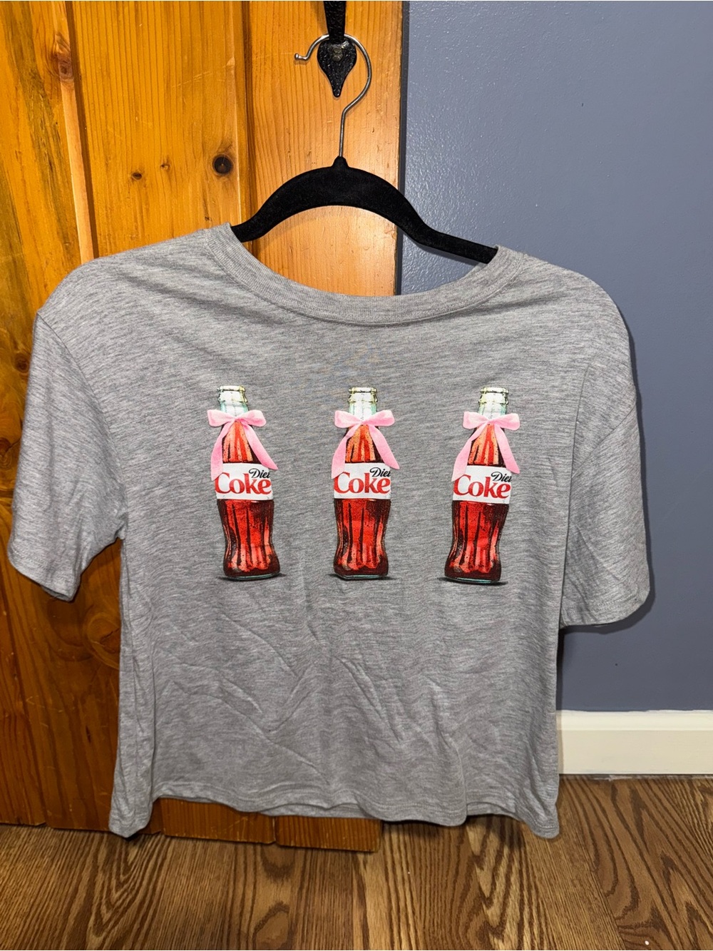 Diet Coke Graphic Tee - Gray Kids Top